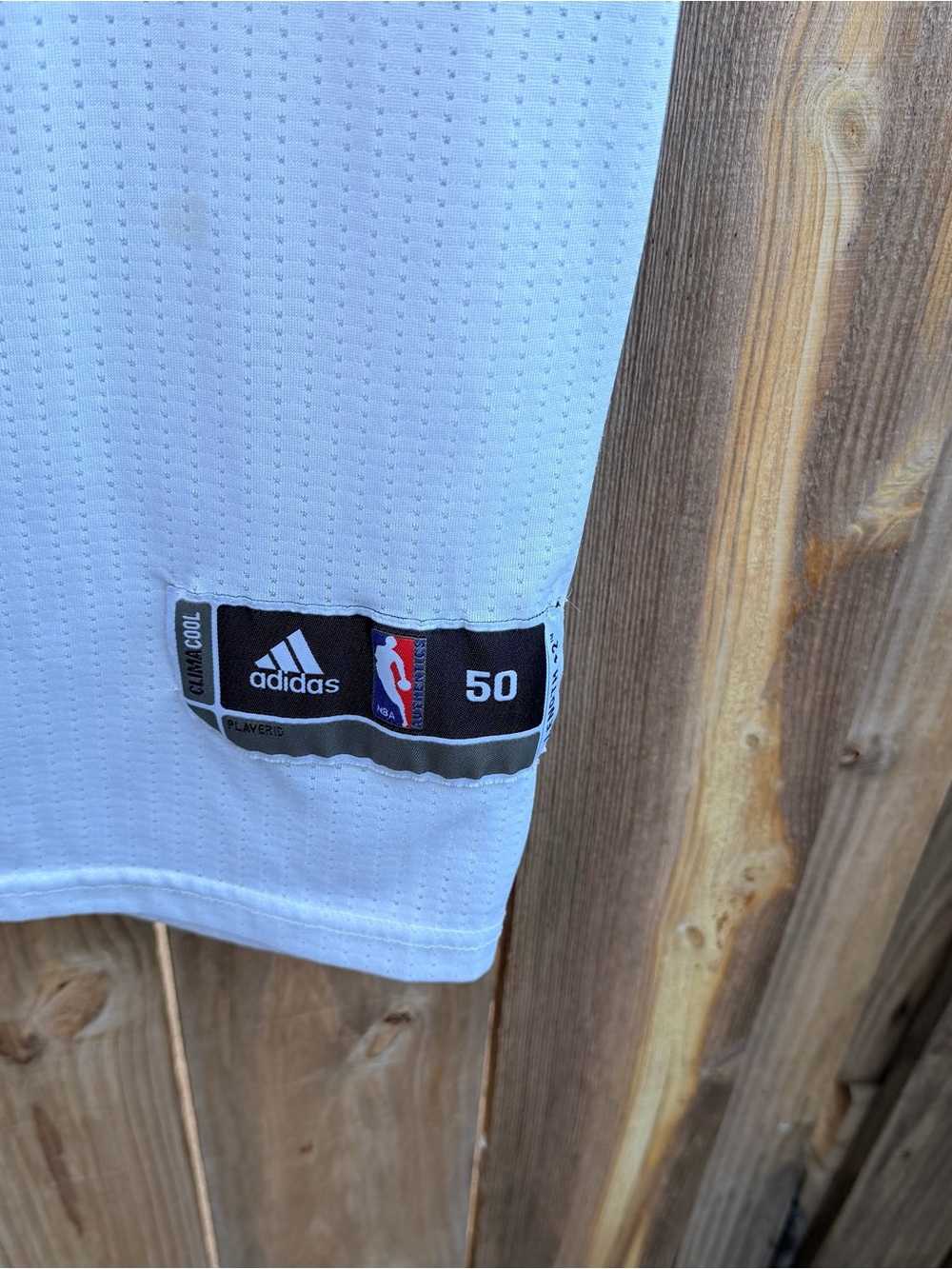 Adidas White Blue Minnesota Wolves #9 Rubio Basketball Jersey size Large - Picture 3 of 11